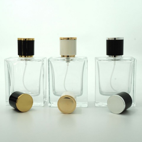 FPU-50 * 50 ml Küçük Kare Parfüm Şişesi FPU-50 * 50 ml Küçük Kare Parfüm Şişesi
