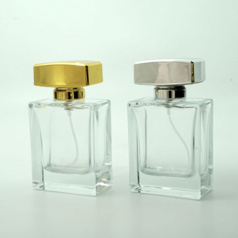 FPU-50 * 50 ml Küçük Kare Parfüm Şişesi