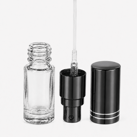 FRM-03 * 3 ML SPREY TESTER ŞİŞE, VİDALI, METAL VALF, METAL KAPAK