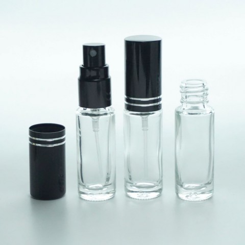 FRM-03 * 3 ML SPREY TESTER ŞİŞE, VİDALI, METAL VALF, METAL KAPAK