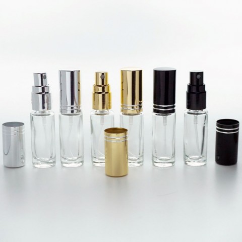 FRM-03 * 3 ML SPREY TESTER ŞİŞE, VİDALI, METAL VALF, METAL KAPAK
