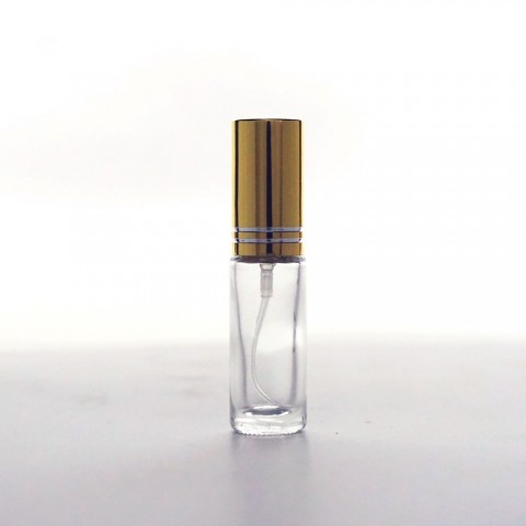 FRM-05 * 5 ML SPREY TESTER ŞİŞE, VİDALI, METAL VALF, METAL KAPAK
