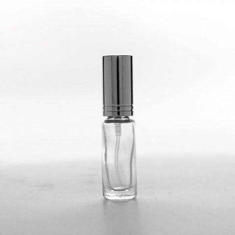 FRM-05 * 5 ML SPREY TESTER ŞİŞE, VİDALI, METAL VALF, METAL KAPAK
