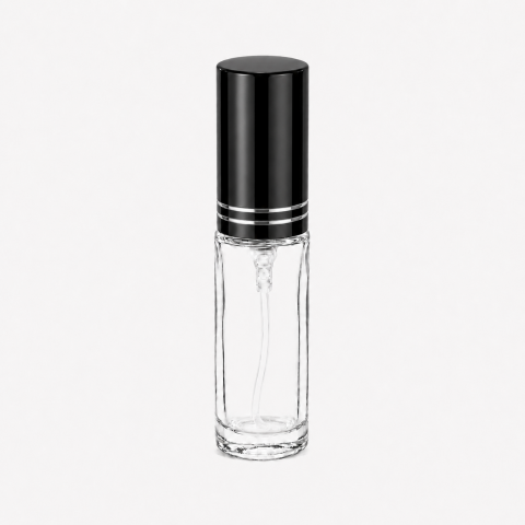 FRM-05 * 5 ML SPREY TESTER ŞİŞE, VİDALI, METAL VALF, METAL KAPAK