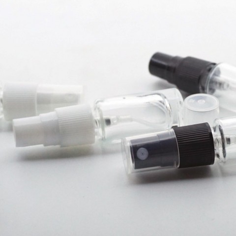 FRP-03 * 3 ML SPREY TESTER ŞİŞE, VİDALI, PLASTİK VALF, PLASTİK KAPAK
