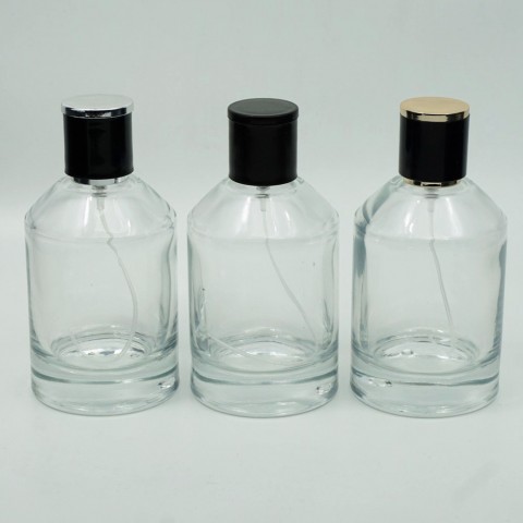 FSK-100 * 100 ml Kubbeli Silindir Parfüm Şişe