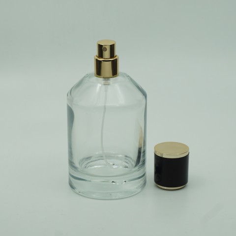 FSK-100 * 100 ml Kubbeli Silindir Parfüm Şişe