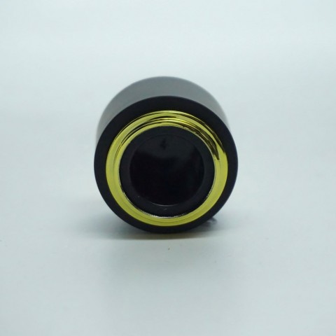 FSKBG-15 * 15 MM KOLAY KAPAMA SİYAH PLASTİK GOLD BÜYÜK SİLİNDİR KAPAK