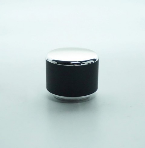 FSKBS-15 * 15 MM KOLAY KAPAMA SİYAH PLASTİK GÜMÜŞ BÜYÜK SİLİNDİR KAPAK