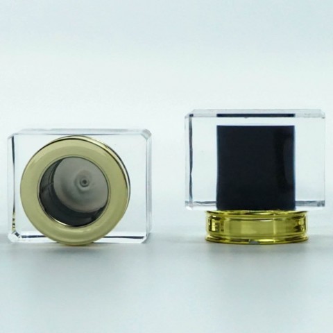 FSKY-15 * 15 MM KOLAY KAPAMA KARE SURLYN GOLD KAPAK