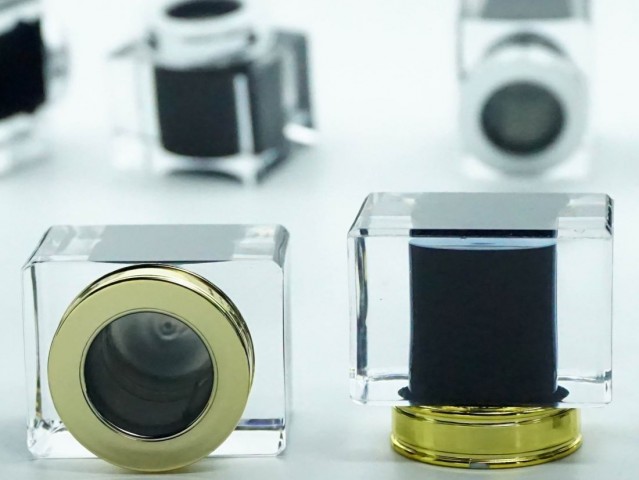 FSKY-15 * 15 MM KOLAY KAPAMA KARE SURLYN GOLD KAPAK