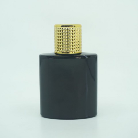 FSPB-50 * 50 ML ÖZEL SİYAH ELİPS MODEL PARFÜM ŞİŞESİ