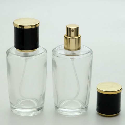 FSS-50 * 50 ml Konik Silindir Parfüm Şişesi Sıkma Ağızlı