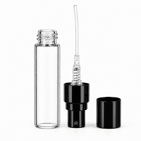 FTÇ-005-11 * 5 ML CAM TESTER ŞİŞE, VİDALI