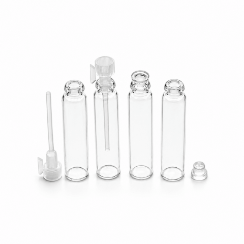 FTC-02 * 2 ml Çubuklu ve Tıpalı Tester Şişesi
