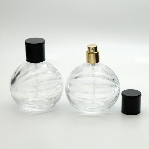 FTD-100 * 100 ml Top Desenli Parfüm Şişesi FTD-100 * 100 ml Top Desenli Parfüm Şişesi