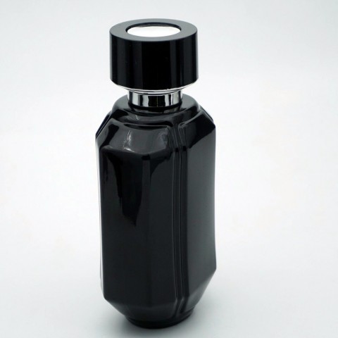 FTDK-100 * 100 ml Siyah Özel Kare Parfüm Şişesi