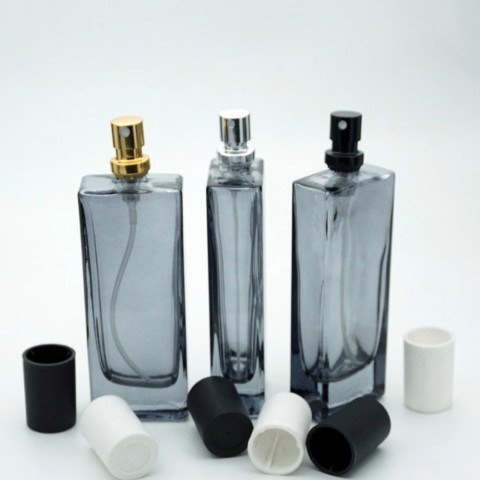 FTS-50*50 Ml. Siyah Boyalı Tower Model Parfüm Şişe FTS-50*50 Ml. Siyah Boyalı Tower Model Parfüm Şişe