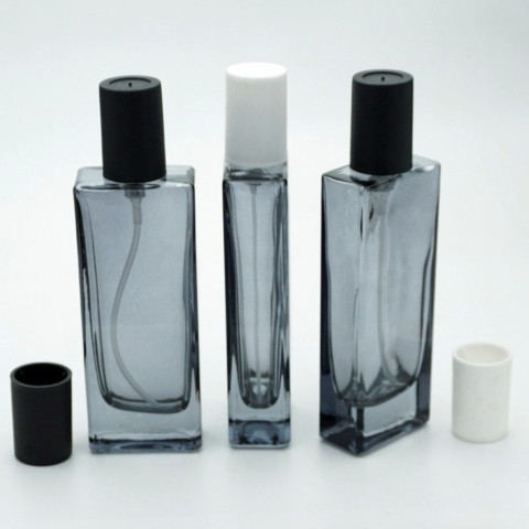 FTS-50*50 Ml. Siyah Boyalı Tower Model Parfüm Şişe FTS-50*50 Ml. Siyah Boyalı Tower Model Parfüm Şişe