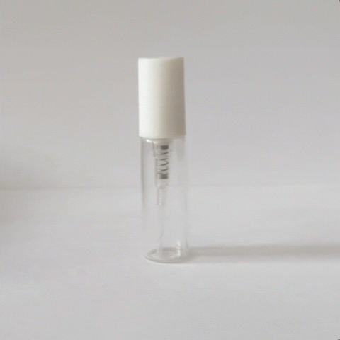 FTSK-03 * 3 Ml. Beyaz Plastik Kapaklı Spreyli Tester Cam Şişe