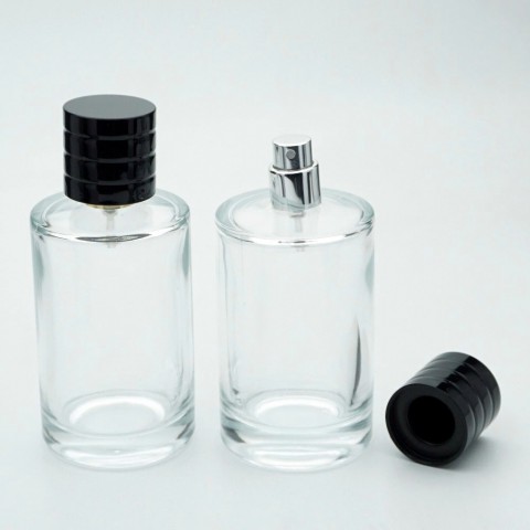 FUSS-100 * 100 ml Uzun Silindir Parfüm Şişesi FUSS-100 * 100 ml Uzun Silindir Parfüm Şişesi